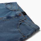 Джинсы мужские MIST размер 36, синий - Фото 6