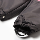 Комбинезон демисезонный для девочки, цвет розово-серый, рост 86-92 - фото 23872791