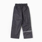 Брюки детские, цвет серый, рост 116 - фото 23872817