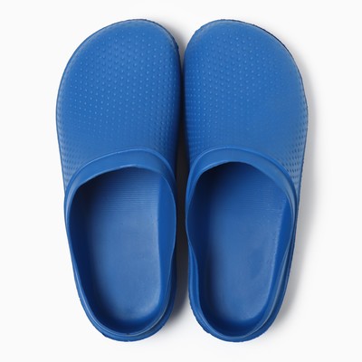 Галоши-сабо, размер 38, синие