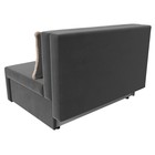 Прямой диван «Лагуна», механизм выкатной, велюр, цвет серый / бежевый 10388657