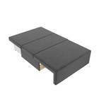 Прямой диван «Лагуна», механизм выкатной, велюр, цвет серый / бежевый 10388657