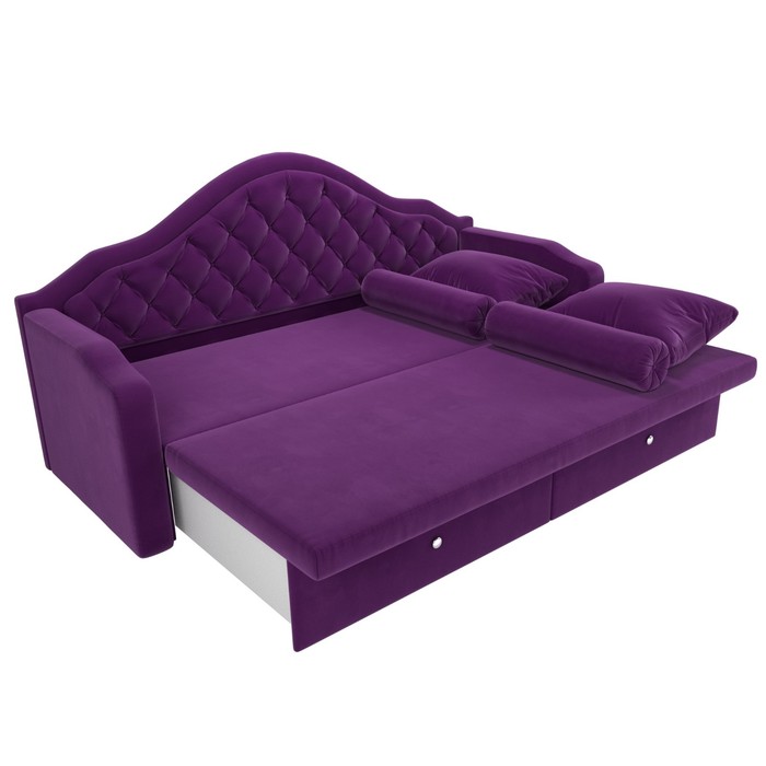 Детский диван «Сойер», механизм выкатной, микровельвет, цвет фиолетовый - фото 1906650548