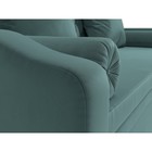 Детский диван «Сойер», механизм выкатной, велюр, цвет бирюзовый 10388897