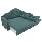 Детский диван «Сойер», механизм выкатной, велюр, цвет бирюзовый 10388897