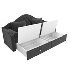 Детский диван «Сойер», механизм выкатной, велюр, цвет серый 10388898