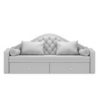 Детский диван «Сойер», механизм выкатной, экокожа, цвет белый 10388902