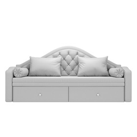 Детский диван «Сойер», механизм выкатной, экокожа, цвет белый 10388902