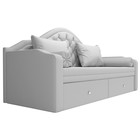 Детский диван «Сойер», механизм выкатной, экокожа, цвет белый 10388902