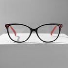 Очки GA0447 (Цвет: C2 чёрный, красный; диоптрия: +1,5; тонировка: Нет) - фото 24483852