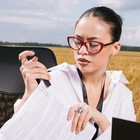 Очки GA0512 (Цвет: C2 чёрный, красный; диоптрия: +1,5; тонировка: Нет) - фото 25592534