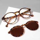 Очки с клипоном (Clip-On) GA0414 (Цвет: C1 леопард; диоптрия: +2; тонировка: коричневый) - фото 23810852