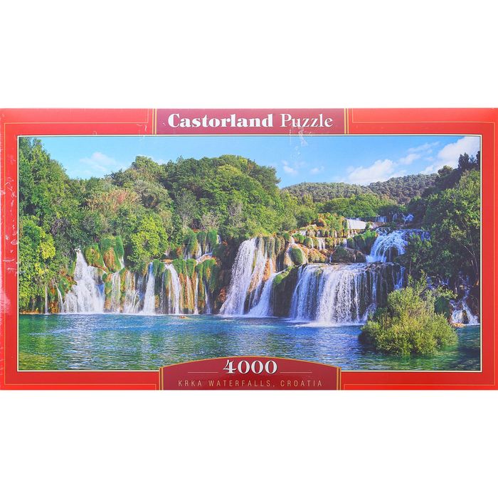 Пазл «Водопады Крка. Хорватия», 4000 элементов - Фото 1
