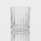 Стаканы Magistro «Богема. Полоса», 310 мл, 8.3×7.7×9 см, набор 6 шт., стекло, прозрачные - Фото 4