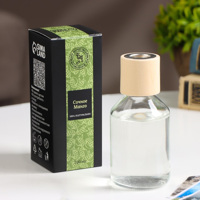 Наполнитель для диффузора,100 мл, Сочное Манго - Фото 1