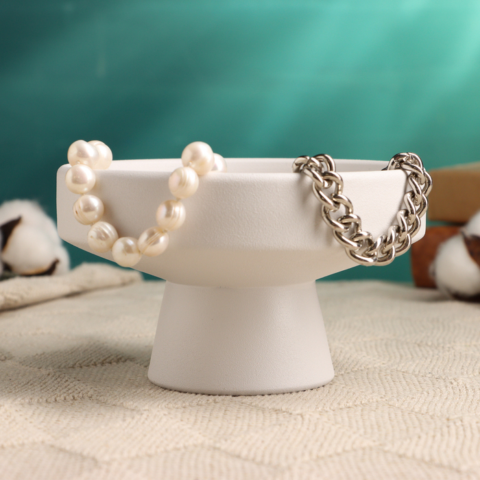 Кашпо — подставка «Кристофер», 13х13х8см, белое 9944578 Кашпо — подставка «Кристофер», 13х13х8см, белое 9944578