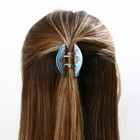 Краб для волос , заколки «Котик», цвет голубой, 5 x 5 x 3,5 см - фото 11204587