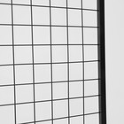 Сетка на колёсах, 100×200 см, размер ячейки 5.5×5.5 см, чёрная - Фото 5