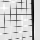 Сетка на колёсах, 100×200 см, размер ячейки 5.5×5.5 см, чёрная - Фото 3