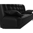 Прямой диван «Анна», механизм книжка, экокожа, цвет чёрный - Фото 4