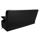 Прямой диван «Анна», механизм книжка, экокожа, цвет чёрный - Фото 5