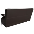 Прямой диван «Анна», механизм книжка, экокожа, цвет коричневый - Фото 5