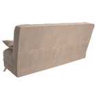 Прямой диван «Анна», механизм книжка, велюр, цвет бежевый  (артикул 10388582)  большой выбор товаров оптом и в розницу по низким ценам с доставкой