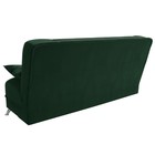 Прямой диван «Анна», механизм книжка, велюр, цвет зелёный  (артикул 10388584)  большой выбор товаров оптом и в розницу по низким ценам с доставкой