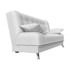 Прямой диван «Анна», механизм книжка, экокожа, цвет белый - Фото 3