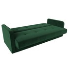 Прямой диван «Надежда», механизм книжка, велюр, цвет зелёный - Фото 6