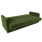 Прямой диван «Надежда», механизм книжка, микровельвет, цвет зелёный - Фото 6