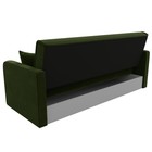 Прямой диван «Надежда», механизм книжка, микровельвет, цвет зелёный - Фото 7