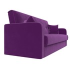 Прямой диван «Надежда», механизм книжка, микровельвет, цвет фиолетовый - Фото 3