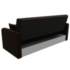 Прямой диван «Надежда», механизм книжка, микровельвет, цвет коричневый - Фото 7