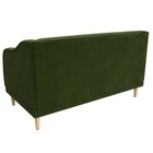 Кухонный диван «Киото», без механизма, микровельвет, цвет зелёный - Фото 6