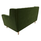 Прямой диван «Брайтон 2 Люкс», без механизма, микровельвет, цвет зелёный - Фото 5