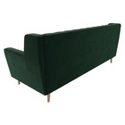 Прямой диван «Брайтон 3 Люкс», без механизма, велюр, цвет зелёный - Фото 5
