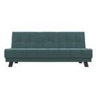 Прямой диван «Винсент», механизм книжка, велюр, цвет бирюзовый - Фото 5