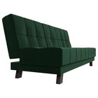 Прямой диван «Винсент», механизм книжка, велюр, цвет зелёный - Фото 6