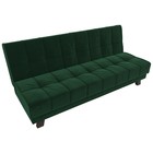 Прямой диван «Винсент», механизм книжка, велюр, цвет зелёный - Фото 7
