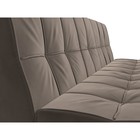 Прямой диван «Винсент», механизм книжка, велюр, цвет коричневый - Фото 4