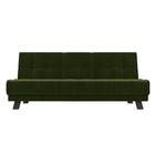 Прямой диван «Винсент», механизм книжка, микровельвет, цвет зелёный - Фото 2