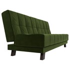 Прямой диван «Винсент», механизм книжка, микровельвет, цвет зелёный - Фото 3
