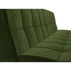Прямой диван «Винсент», механизм книжка, микровельвет, цвет зелёный - Фото 4