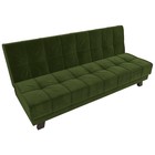 Прямой диван «Винсент», механизм книжка, микровельвет, цвет зелёный - Фото 5