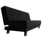 Прямой диван «Винсент», механизм книжка, микровельвет, цвет чёрный - Фото 6