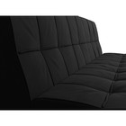 Прямой диван «Винсент», механизм книжка, микровельвет, цвет чёрный - Фото 4
