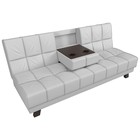 Прямой диван «Винсент», механизм книжка, экокожа, цвет белый - Фото 2