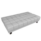 Прямой диван «Винсент», механизм книжка, экокожа, цвет белый - Фото 3