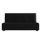 Прямой диван «Зиммер», механизм книжка, экокожа, цвет чёрный - Фото 2